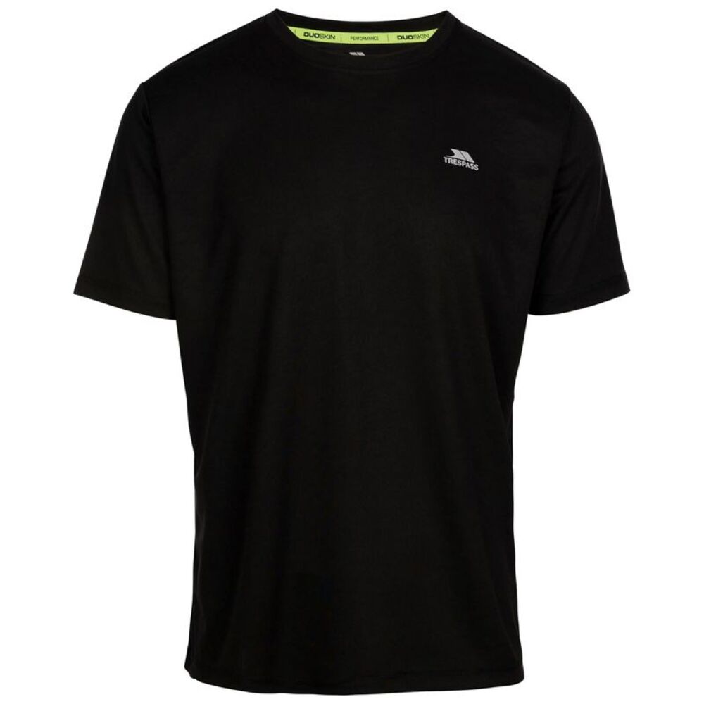 Trespass Mens Landford Active Top / Black